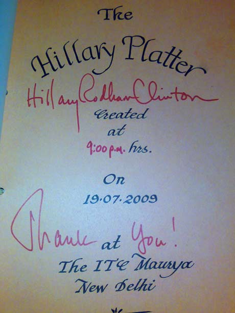 The Hillary Platter!